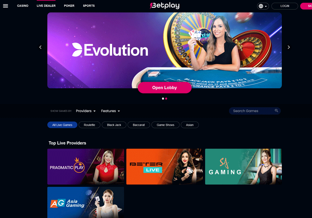 Live Dealer Games