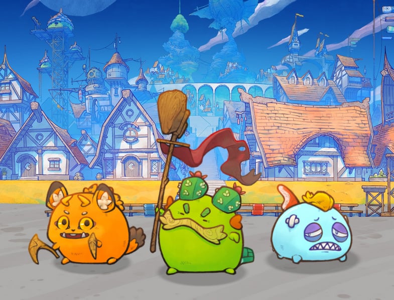 Battle your Axies: Each Axie has unique strengths and weaknesses based on its genes.