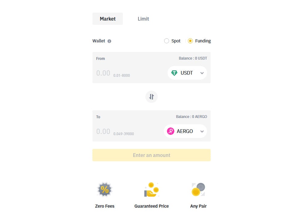 Binance Convert