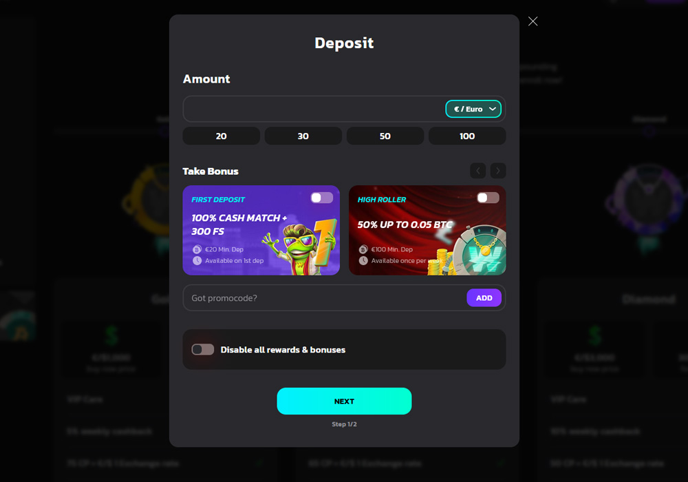 Deposit