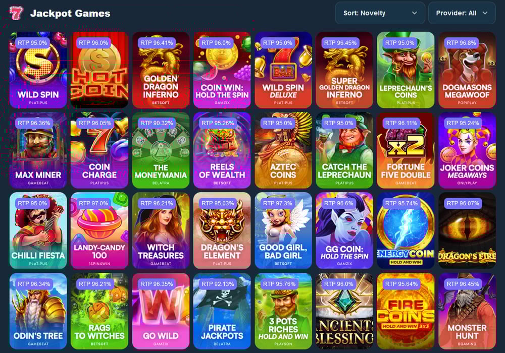 Jackpot Games