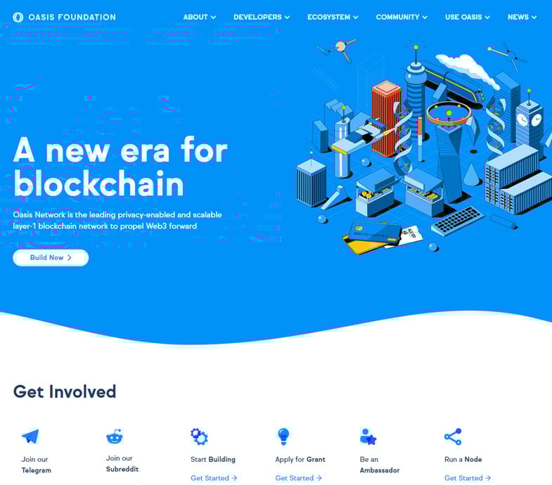Oasis Network is the leading privacy-enabled and scalable layer-1 blockchain network to propel Web3 forward