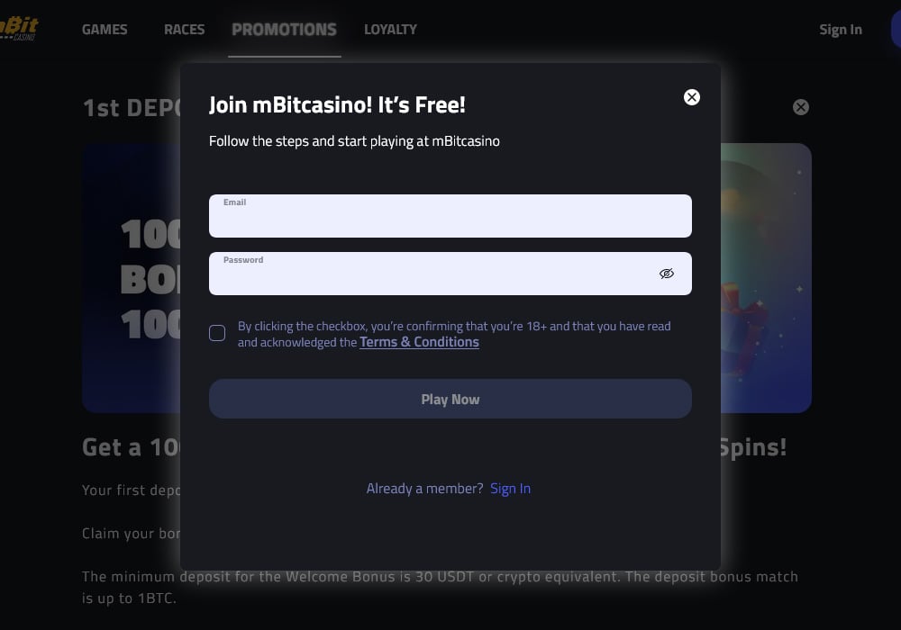 How to Signup