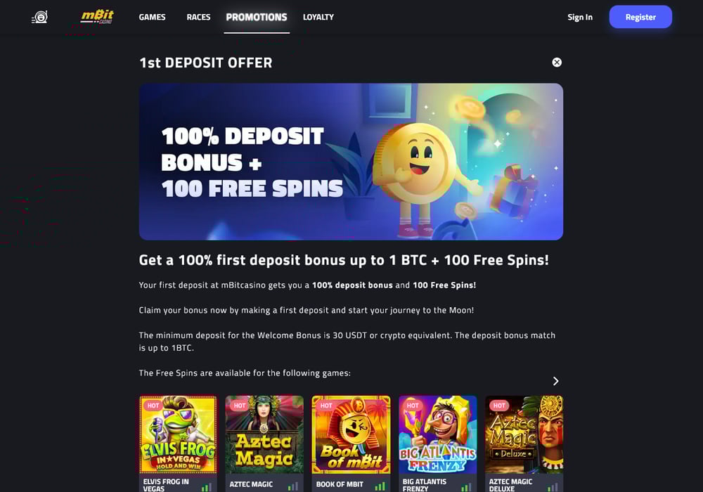 Welcome Bonuses